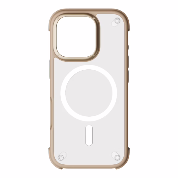 Momax รุ่น CaseForm Air (Magnetic) - เคส iPhone 16 Pro - สี Sandstone