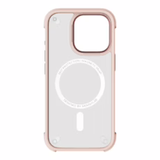 Momax รุ่น CaseForm Air (Magnetic) - เคส iPhone 16 Pro - สี Light Pink - Image 3