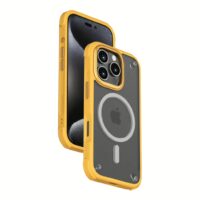 Momax รุ่น CaseForm Air (Magnetic) - เคส iPhone 16 Pro - สี Yellow