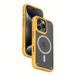 Momax รุ่น CaseForm Air (Magnetic) - เคส iPhone 16 Pro - สี Yellow