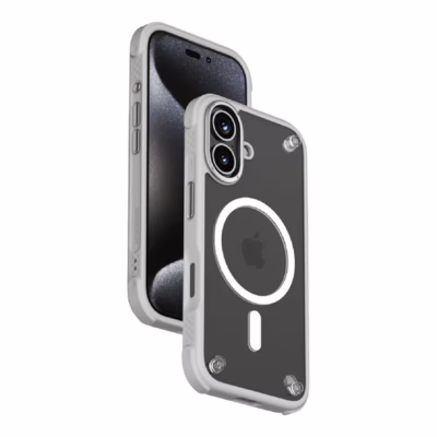 Momax รุ่น CaseForm Air (Magnetic) - เคส iPhone 16 - สี Grey