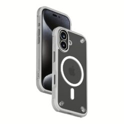 Momax รุ่น CaseForm Air (Magnetic) - เคส iPhone 16 - สี Grey