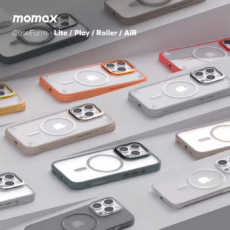 Momax รุ่น CaseForm Air (Magnetic) - เคส iPhone 16 Pro - สี Yellow