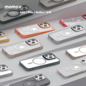 Momax รุ่น CaseForm Air (Magnetic) - เคส iPhone 16 Pro Max - สี Orange