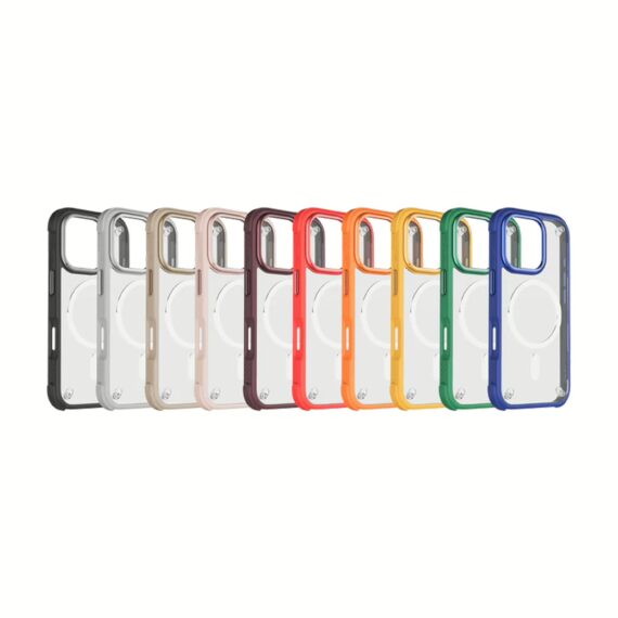 Momax รุ่น CaseForm Air (Magnetic) - เคส iPhone 16 Pro Max - สี Green - Image 12