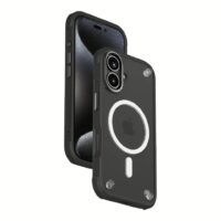 Momax รุ่น CaseForm Air (Magnetic) - เคส iPhone 16 - สี Black