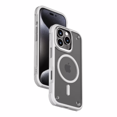 Momax รุ่น CaseForm Air (Magnetic) - เคส iPhone 16 Pro Max - สี Grey