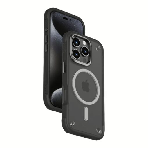 Momax รุ่น CaseForm Air (Magnetic) - เคส iPhone 16 Pro Max - สี Black