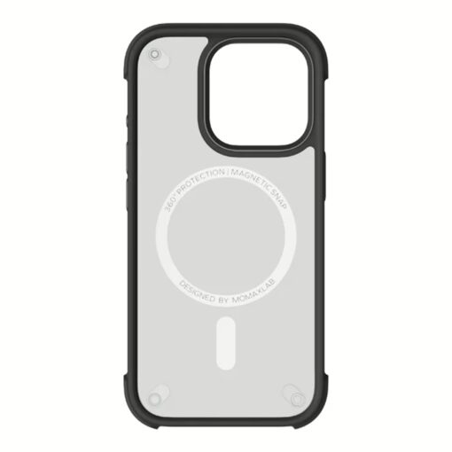 Momax รุ่น CaseForm Air (Magnetic) - เคส iPhone 16 Pro Max - สี Black - Image 3