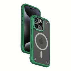 Momax รุ่น CaseForm Air (Magnetic) - เคส iPhone 16 Pro Max - สี Green