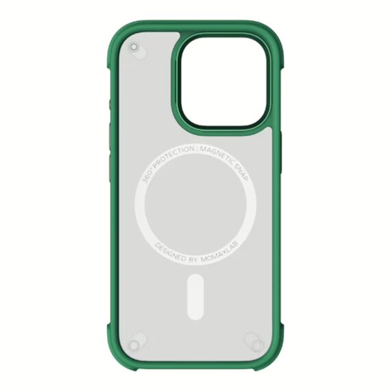 Momax รุ่น CaseForm Air (Magnetic) - เคส iPhone 16 Pro Max - สี Green - Image 3