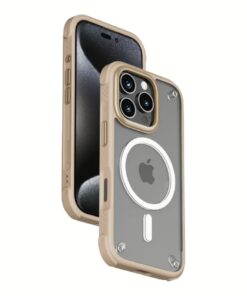 Momax รุ่น CaseForm Air (Magnetic) - เคส iPhone 16 Pro Max - สี Sandstone