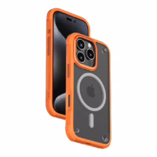Momax รุ่น CaseForm Air (Magnetic) - เคส iPhone 16 Pro Max - สี Orange