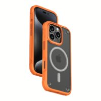 Momax รุ่น CaseForm Air (Magnetic) - เคส iPhone 16 Pro Max - สี Orange