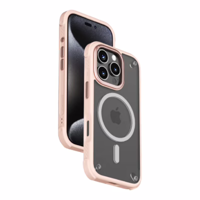 Momax รุ่น CaseForm Air (Magnetic) - เคส iPhone 16 Pro Max - สี Light Pink