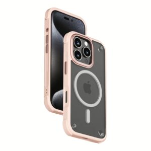 Momax รุ่น CaseForm Air (Magnetic) - เคส iPhone 16 Pro Max - สี Light Pink