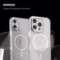Momax รุ่น CaseForm Play (Magnetic) - เคส iPhone 16 Pro - สี Clear