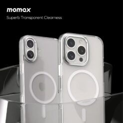 Momax รุ่น CaseForm Play (Magnetic) - เคส iPhone 16 Pro Max - สี Clear