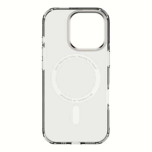 Momax รุ่น CaseForm Play (Magnetic) - เคส iPhone 16 Pro Max - สี Clear - Image 7