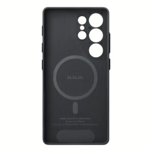 Pitaka รุ่น PIN Button - เคส Galaxy S25 Ultra - สี Black/Grey