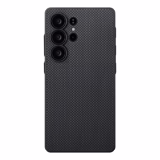 Pitaka รุ่น PIN Button - เคส Galaxy S25 Ultra - สี Black/Grey