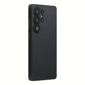 Pitaka รุ่น PIN Button - เคส Galaxy S25 Ultra - สี Black/Grey