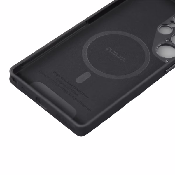 Pitaka รุ่น PIN Button - เคส Galaxy S25 Ultra - สี Black/Grey