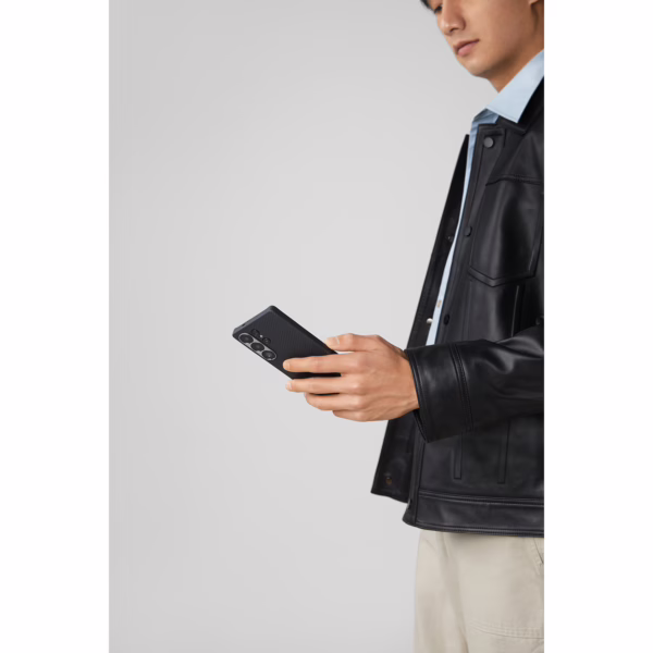 Pitaka รุ่น Ultra-Slim Case - เคส Galaxy S25 Ultra - สี Black/Grey Twill