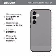 Incase รุ่น Slim - เคส Galaxy S25 Plus - สี Black
