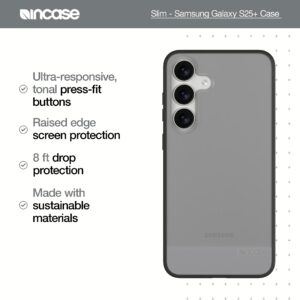 Incase รุ่น Slim - เคส Galaxy S25 Plus - สี Black