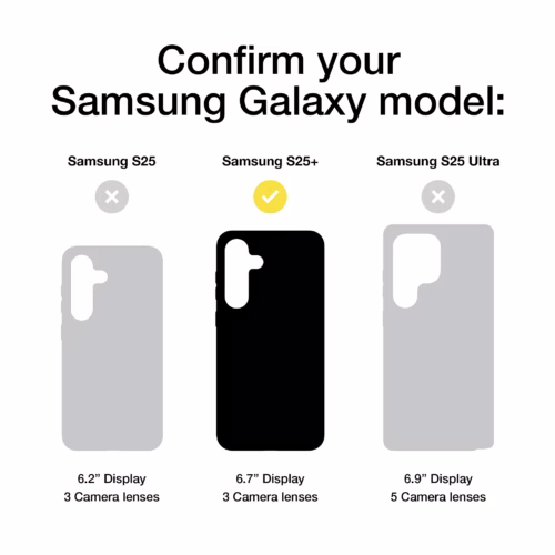 Incase รุ่น Slim - เคส Galaxy S25 Plus - สี Black