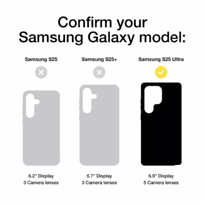 Incase รุ่น Slim - เคส Galaxy S25 Ultra - สี Black