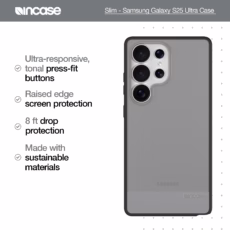 Incase รุ่น Slim - เคส Galaxy S25 Ultra - สี Black