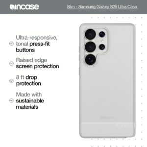 Incase รุ่น Slim - เคส Galaxy S25 Ultra - สี Clear