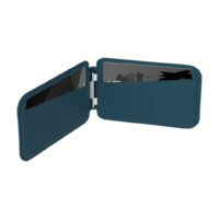 Momax รุ่น 1-Wallet - ที่เก็บบัตรติดหลังมือถือ - สี Teal Blue