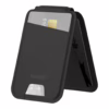 Momax รุ่น 1-Wallet - ที่เก็บบัตรติดหลังมือถือ - สี Black