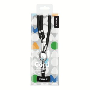 Momax รุ่น Cord Crossbody - สายคล้อง - สี Black