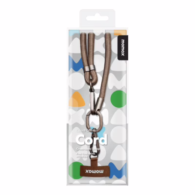 Momax รุ่น Cord Crossbody - สายคล้อง - สี Sandstone
