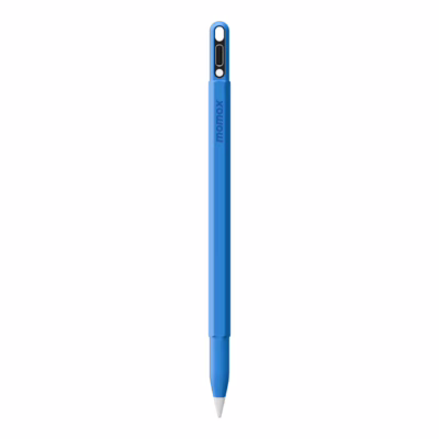 Momax รุ่น Mag.Link Pop Stylus Pen - ปากกา iPad - สี Azure Blue