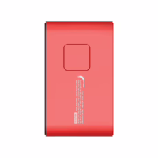 Momax หัวชาร์จ+หัวแปลงปลั๊กไฟ รุ่น 1-World Travel Adapter 3-Port กำลังไฟ 70W ชาร์จไว GaN พร้อมสาย USB-C ในตัว - ลาย MS-06S-Red