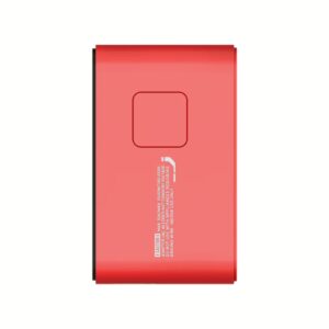 Momax หัวชาร์จ+หัวแปลงปลั๊กไฟ รุ่น 1-World Travel Adapter 3-Port กำลังไฟ 70W ชาร์จไว GaN พร้อมสาย USB-C ในตัว - ลาย MS-06S-Red