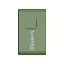 Momax หัวชาร์จ+หัวแปลงปลั๊กไฟ รุ่น 1-World Travel Adapter 3-Port กำลังไฟ 70W ชาร์จไว GaN พร้อมสาย USB-C ในตัว - ลาย MS-06F-Green