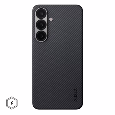 Pitaka รุ่น Ultra-Slim Case - เคส Galaxy S25 - สี Black/Grey Twill