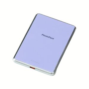 Photofast รุ่น MagSlim x Qi2 - พาวเวอร์แบงค์ชาร์จไร้สาย ความจุ 5000 mAh - สี Purple