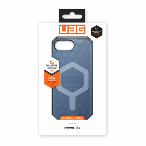 UAG รุ่น Essential Armor with Magsafe - เคส iPhone 16e - สี Cloud Blue
