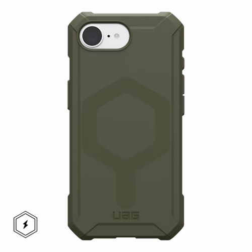 UAG รุ่น Essential Armor with Magsafe - เคส iPhone 16e - สี Olive Drab
