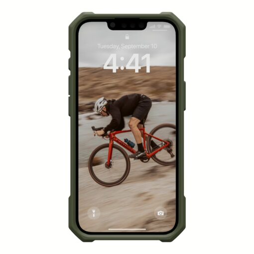 UAG รุ่น Essential Armor with Magsafe - เคส iPhone 16e - สี Olive Drab - Image 14