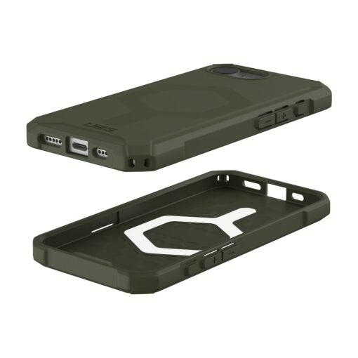 UAG รุ่น Essential Armor with Magsafe - เคส iPhone 16e - สี Olive Drab - Image 10