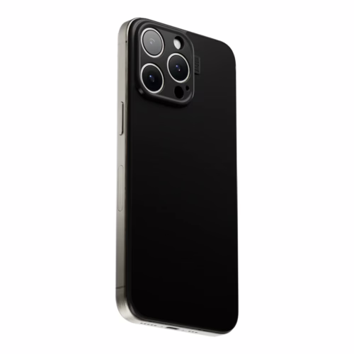 Suti รุ่น PhoneBack Silicone (Magsafe) - เคส iPhone 16 Pro Max - สี Carbon Black