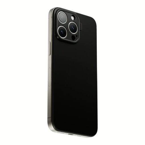 Suti รุ่น PhoneBack Silicone (Magsafe) - เคส iPhone 16 Pro - สี Carbon Black